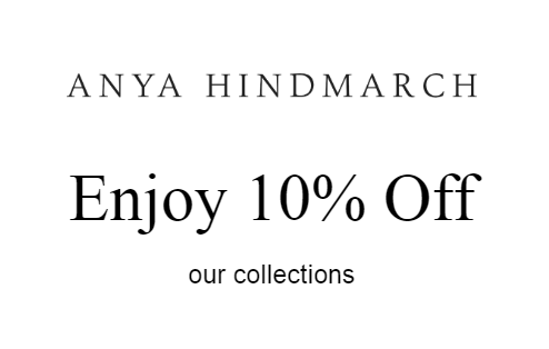 Промо код Anya Hindmarch