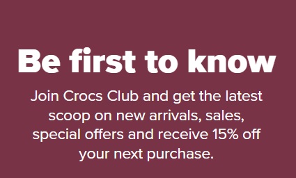 Crocs Промо код