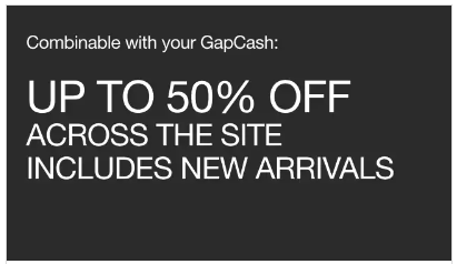 Купон GAP