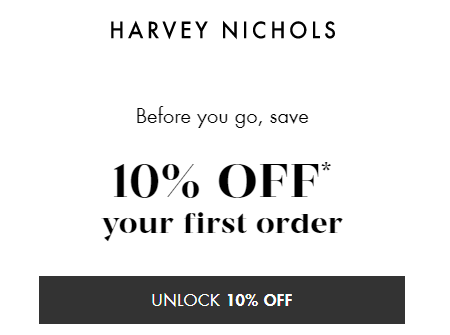 HARVEYNICHOLS Промо код