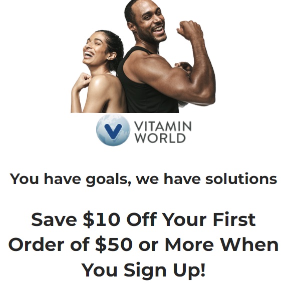 Промо код vitaminworld.com